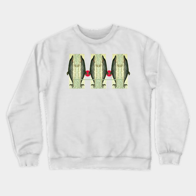 profiled dolphins Crewneck Sweatshirt by Marccelus